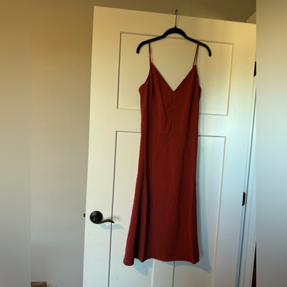 Thakoon Rust Slip Dress 10 - Picture 3 of 4